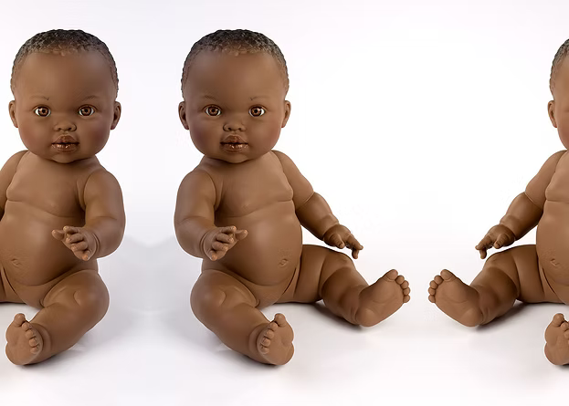 Mini Colettos, Aya (African Girl without Hair)