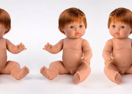 Mini Colettos, Jasper (Boy Doll with Brown Eyes & Red Hair)