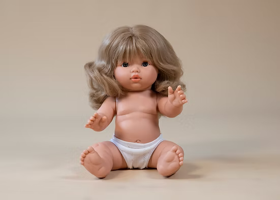 Mini Colettos, Kate (Blonde Hair Girl Doll with Blue Eyes)