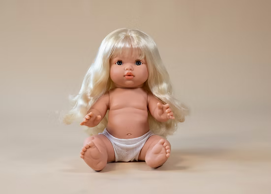 Mini Colettos, Sage (Light Blonde Hair with Blue Eyes)