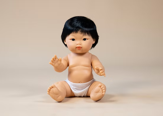 Mini Colettos, Taro (Asian Boy Doll with Dark Eyes)