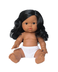 Mini Colettos, Aurora (Hispanic Girl, Black Wavy Hair and Black Eyes)