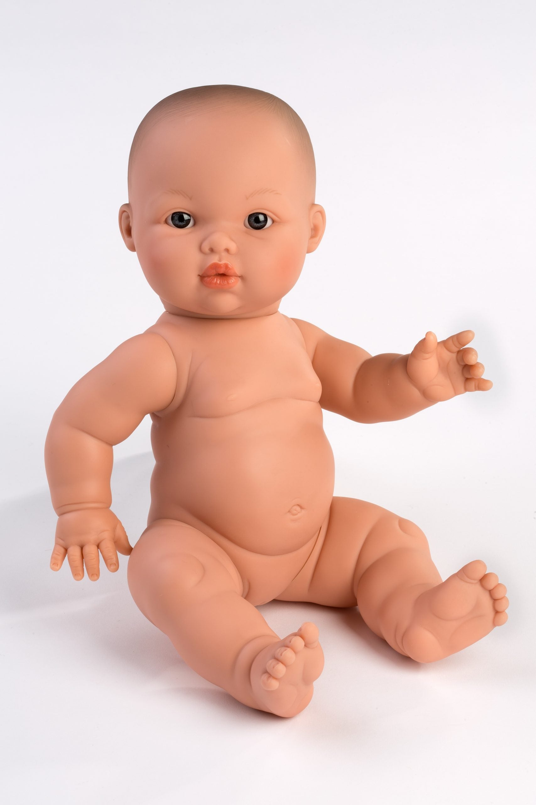 Mini Colettos, Mila (Baby Girl, without Hair and Blue Eyes)