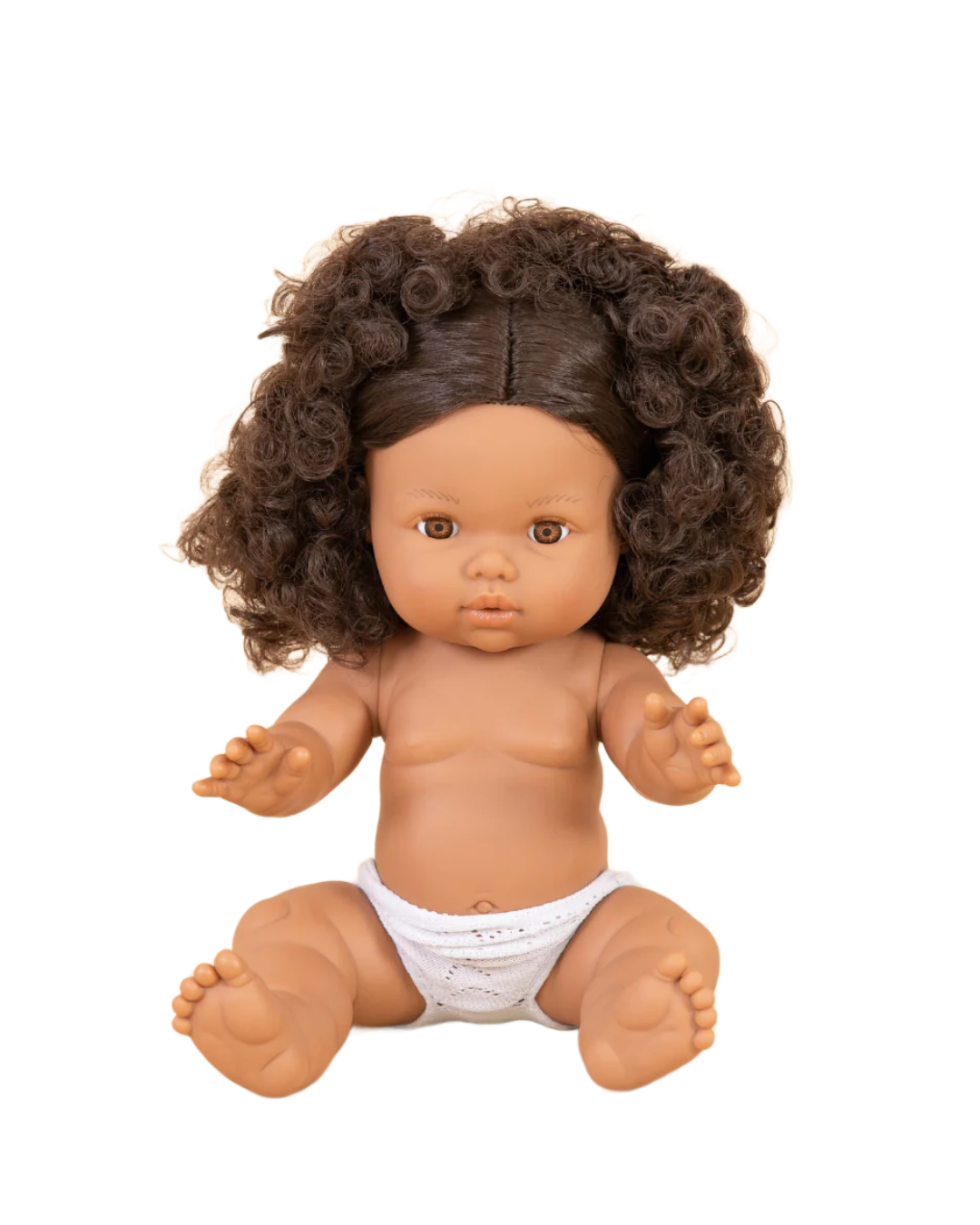 Mini Colettos, Zaara (Hispanic Girl, Brown Curly Hair and Brown Eyes)