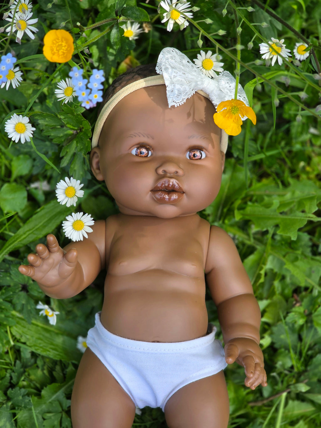 Mini Colettos, Aya (African Girl without Hair)