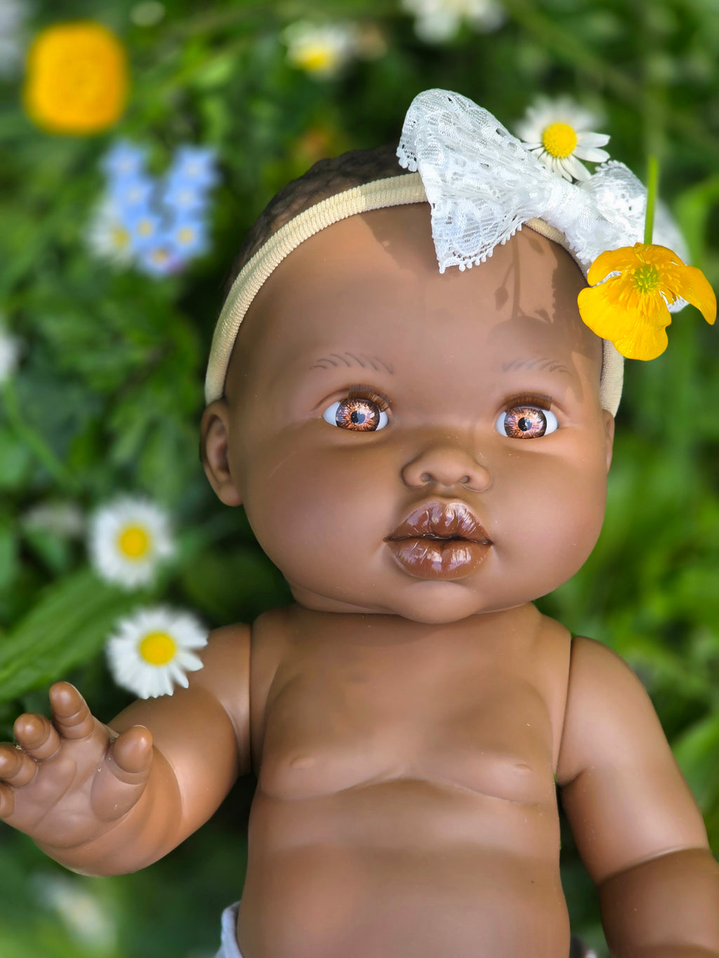 Mini Colettos, Aya (African Girl without Hair)