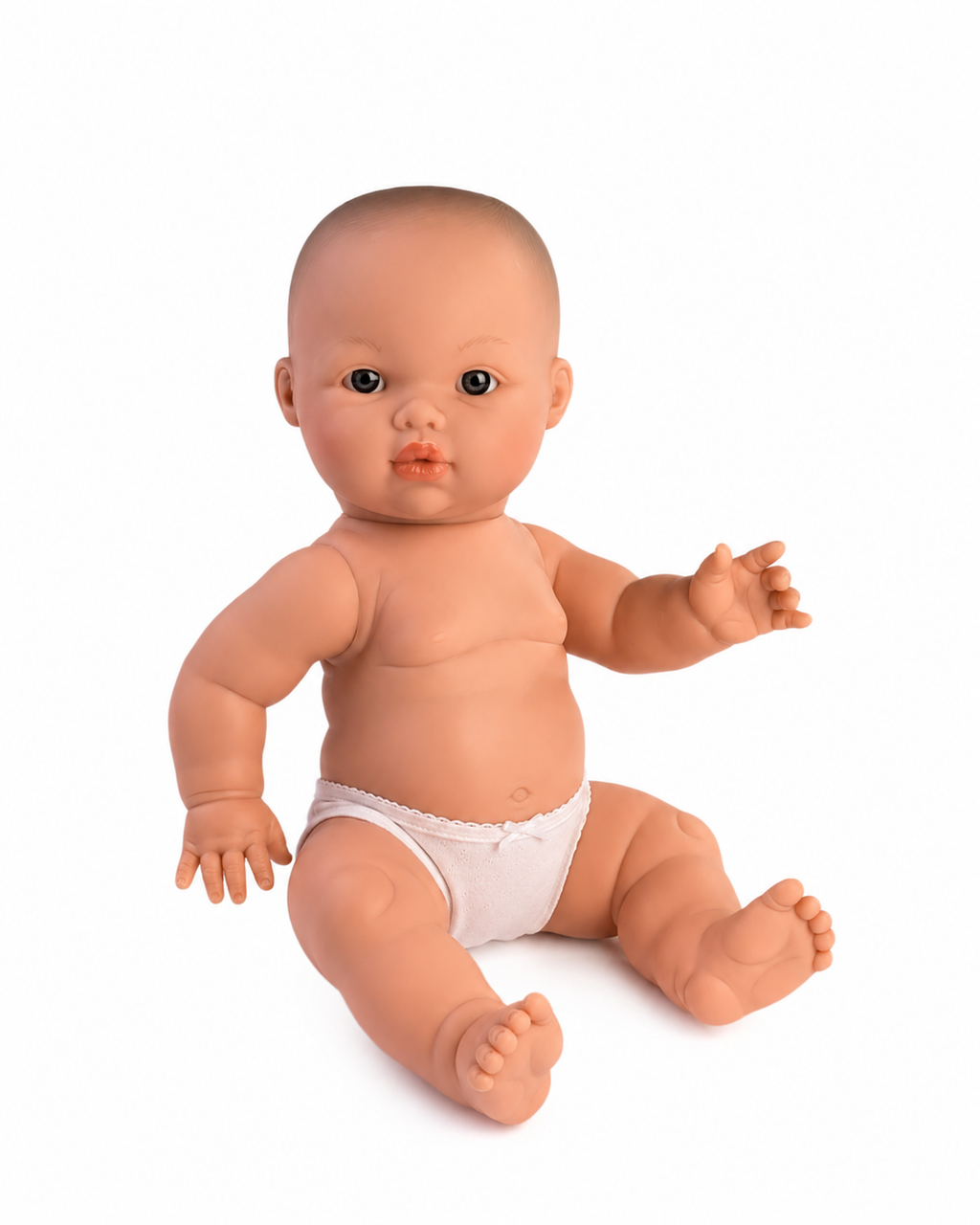 Mini Colettos, Mila (Baby Girl, without Hair and Blue Eyes)