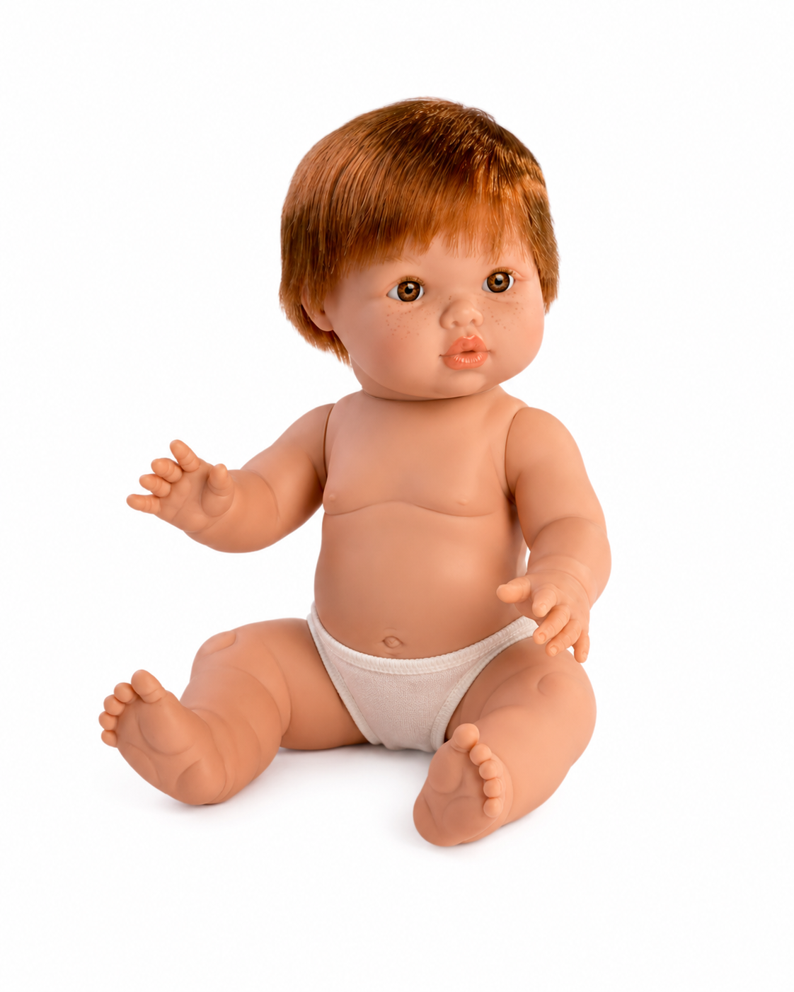 Mini Colettos, Jasper (Boy Doll with Brown Eyes & Red Hair)