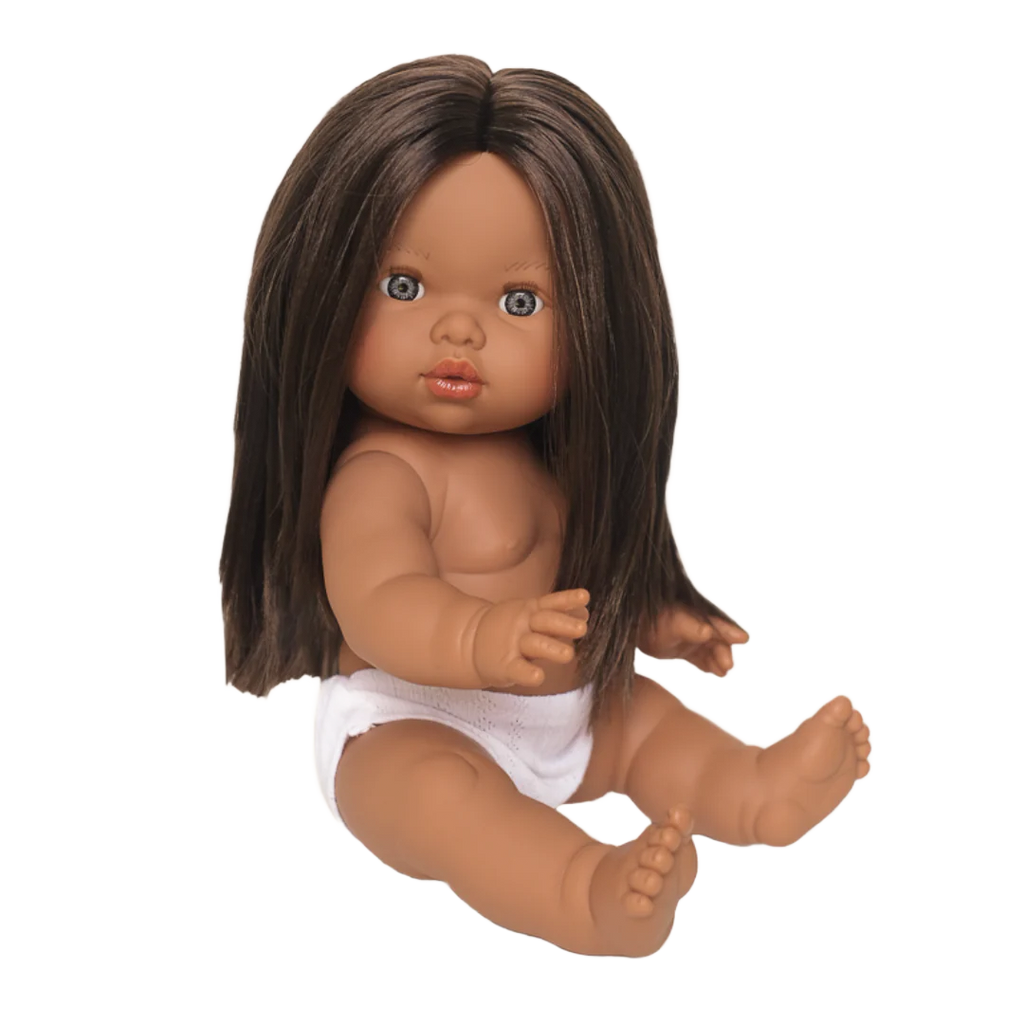 Mini Colettos, Isabel (Hispanic Girl, Brown Straight Hair and Blue Eyes)