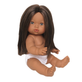 Mini Colettos, Isabel (Hispanic Girl, Brown Straight Hair and Blue Eyes)