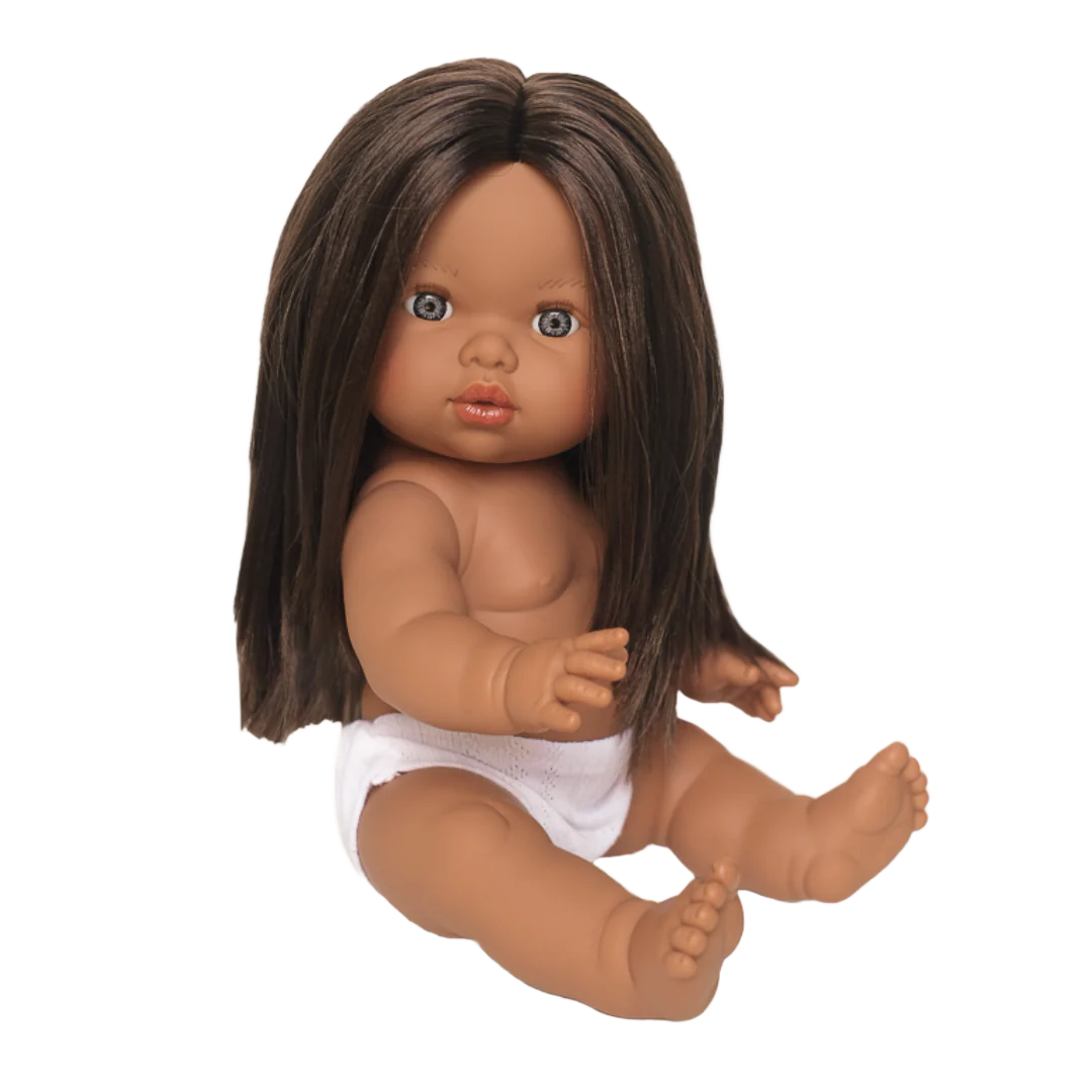Mini Colettos, Isabel (Hispanic Girl, Brown Straight Hair and Blue Eyes)
