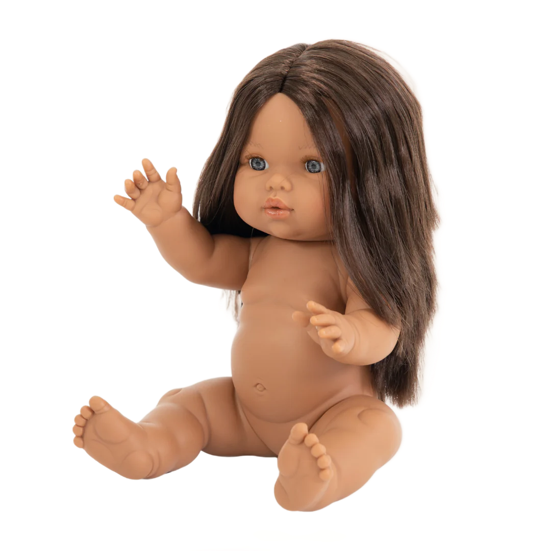 Mini Colettos, Isabel (Hispanic Girl, Brown Straight Hair and Blue Eyes)