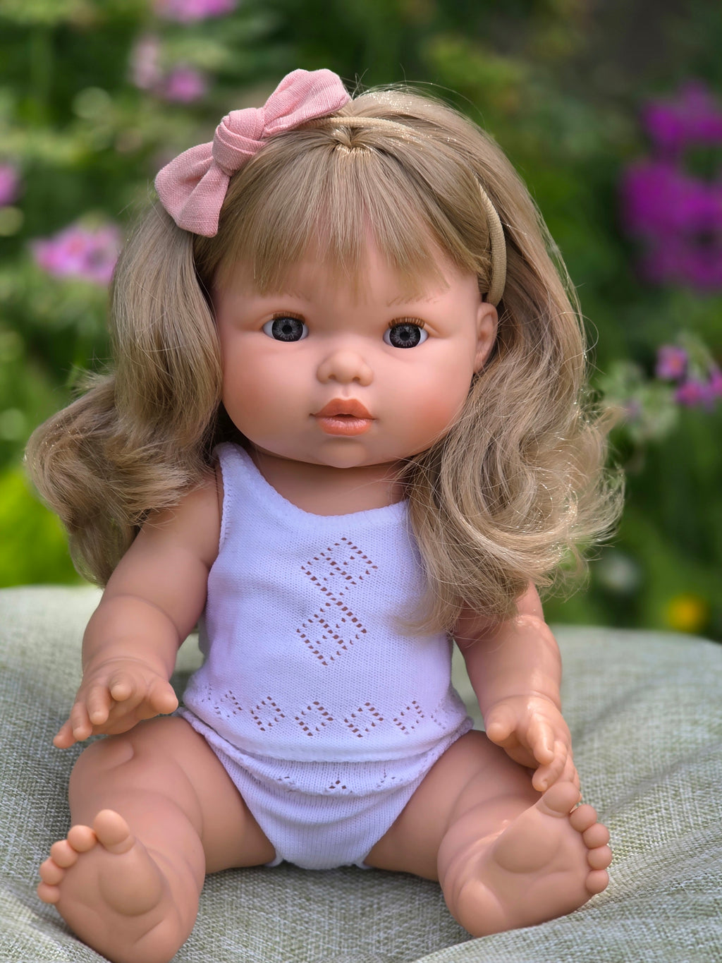 Mini Colettos, Kate (Blonde Hair Girl Doll with Blue Eyes)