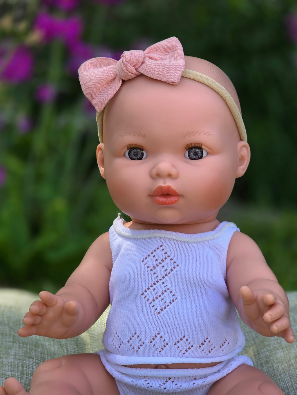 Mini Colettos, Mila (Baby Girl, without Hair and Blue Eyes)