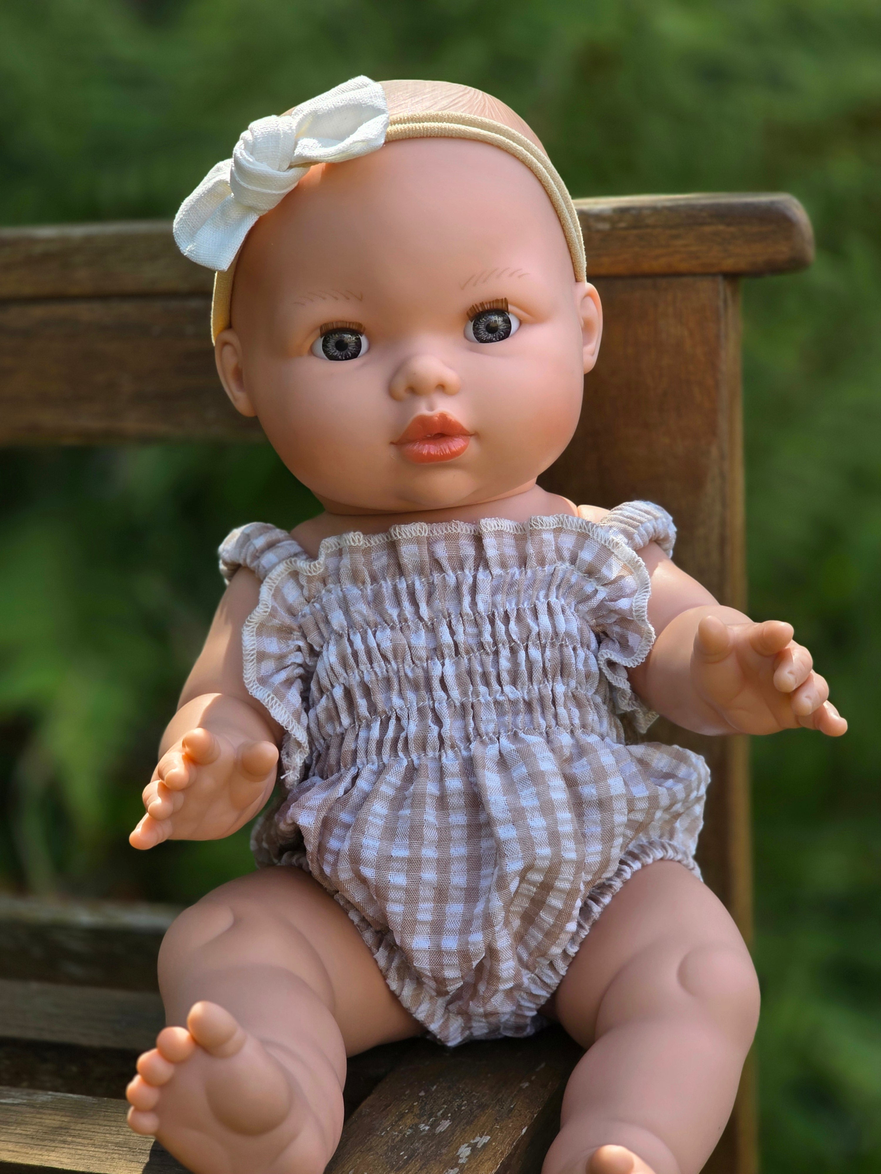 Mini Colettos, Mila (Baby Girl, without Hair and Blue Eyes)