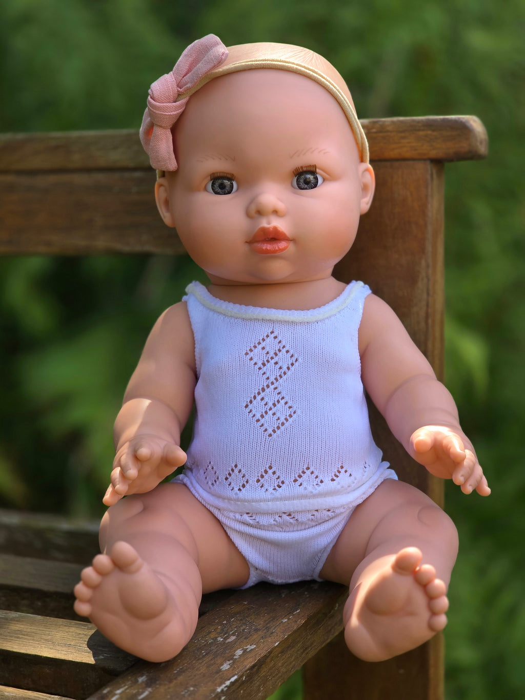 Mini Colettos, Mila (Baby Girl, without Hair and Blue Eyes)