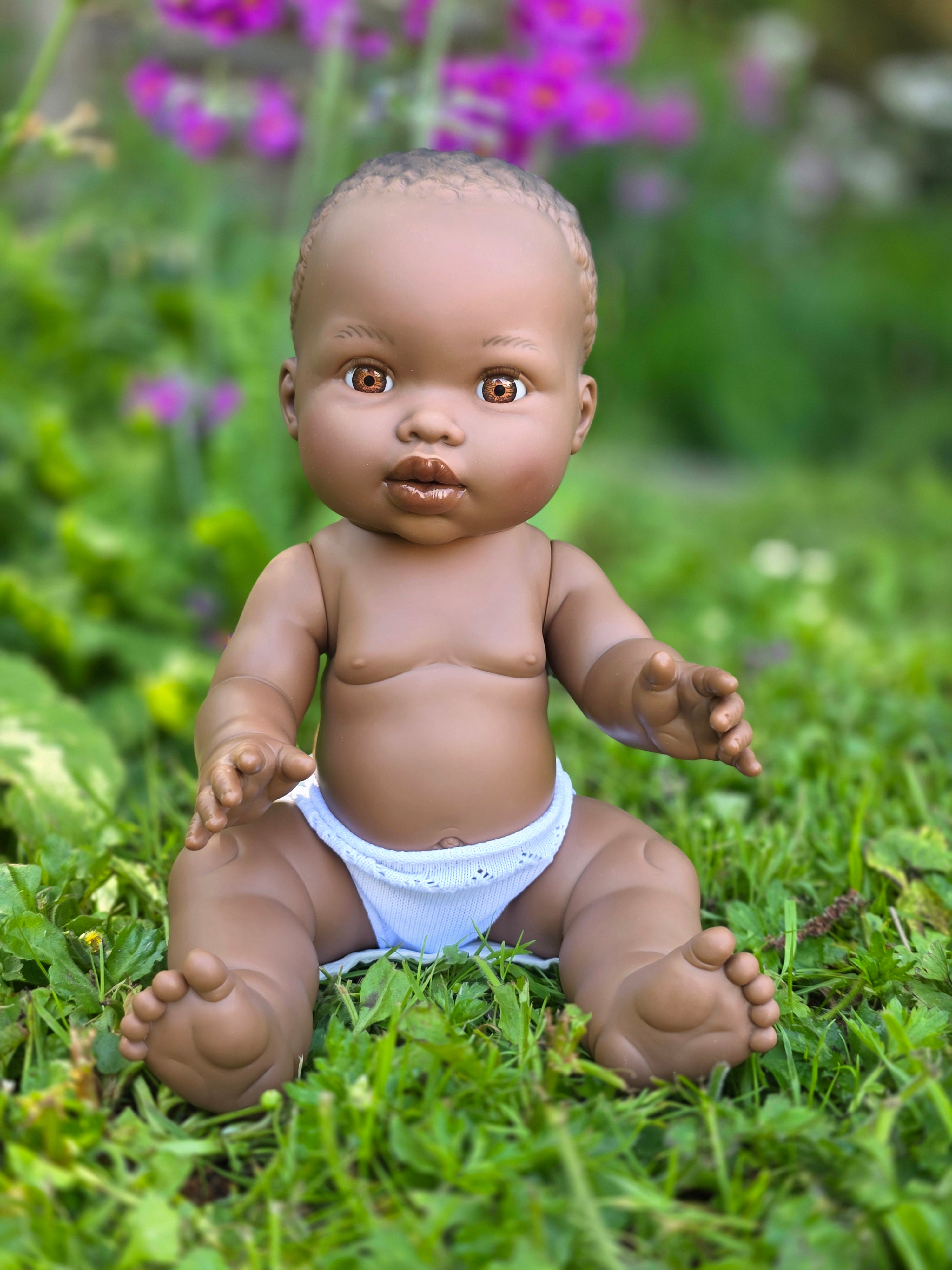 Mini Colettos, Nile (African Boy without Hair)