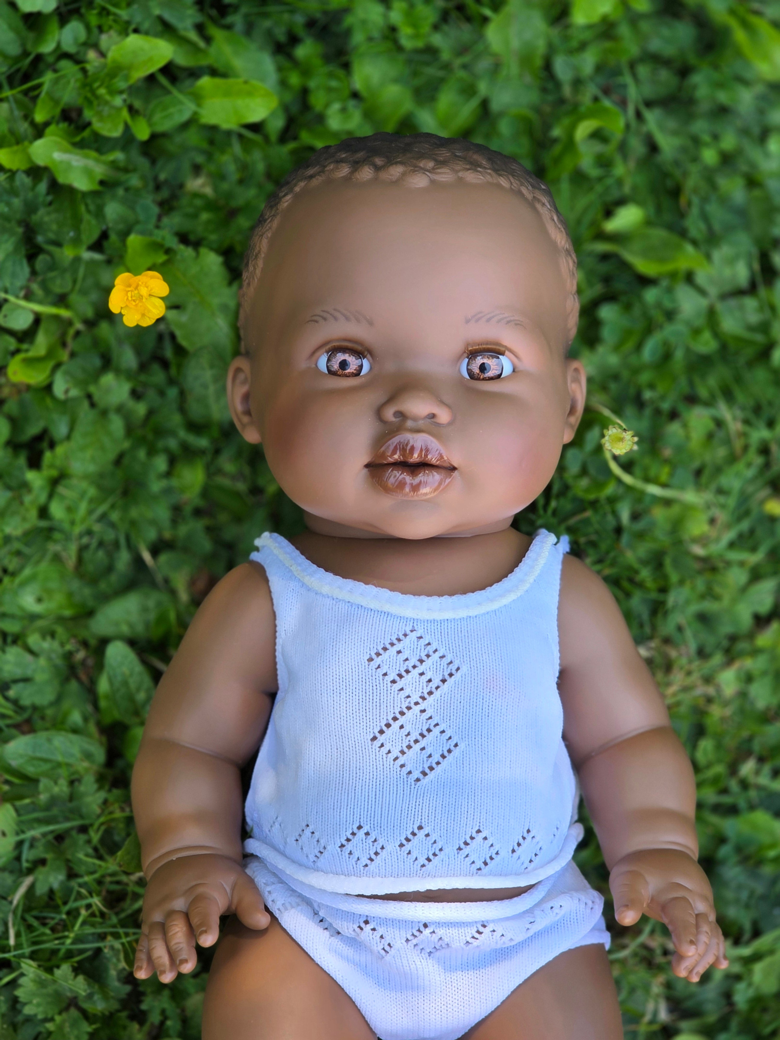 Mini Colettos, Nile (African Boy without Hair)