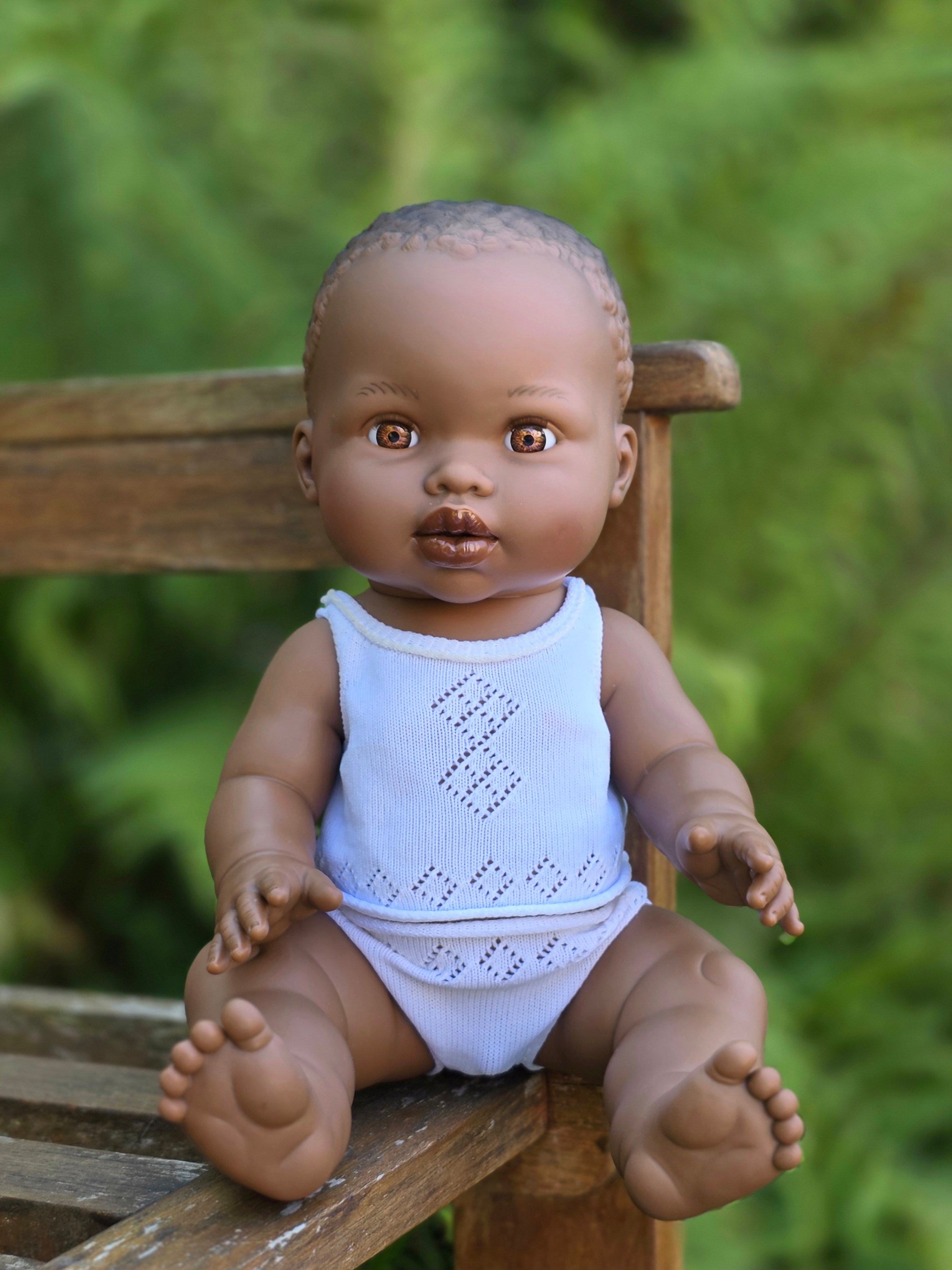 Mini Colettos, Nile (African Boy without Hair)
