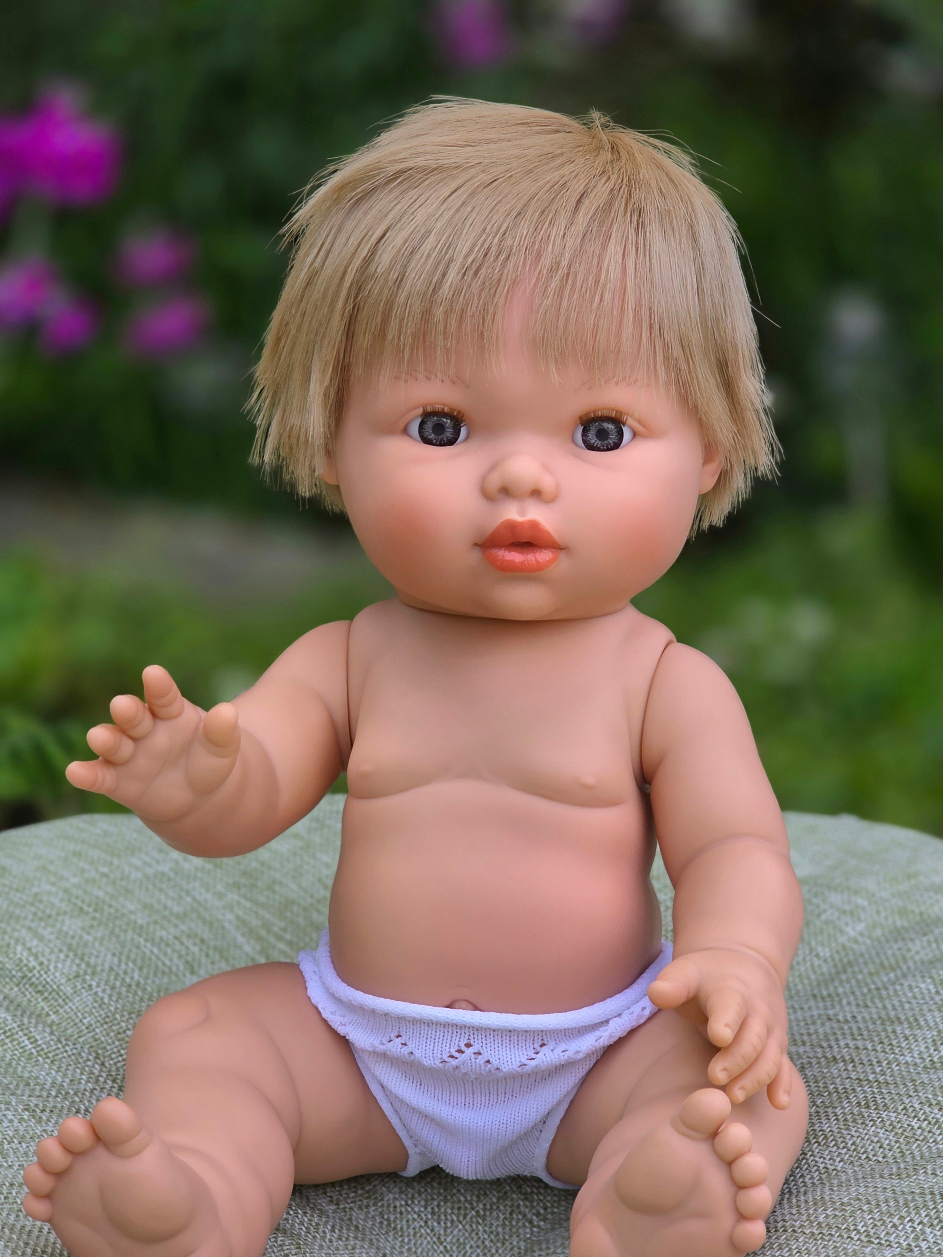 Mini Colettos, Oliver, Blonde Boy with Blue Eyes