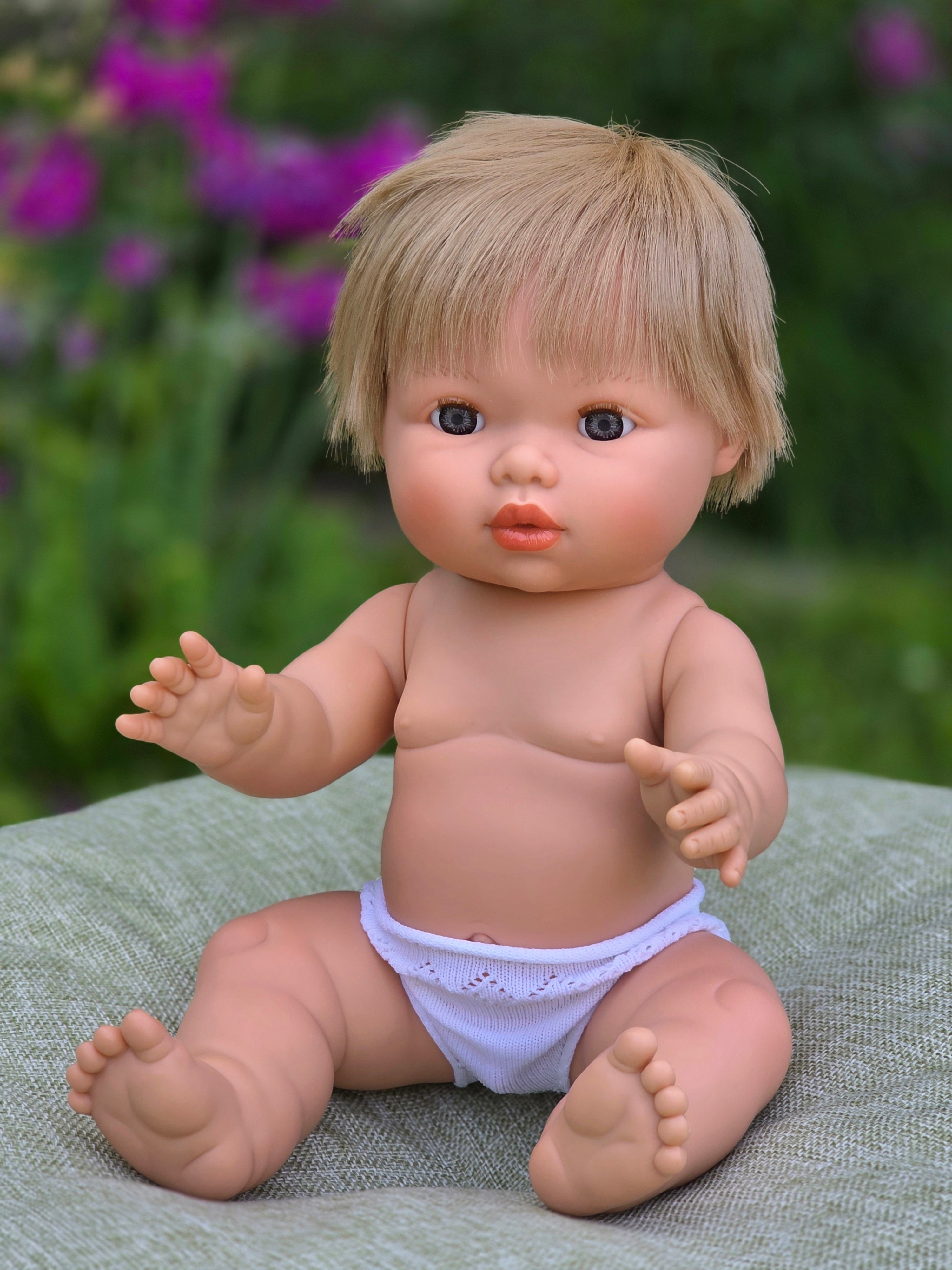 Mini Colettos, Oliver, Blonde Boy with Blue Eyes