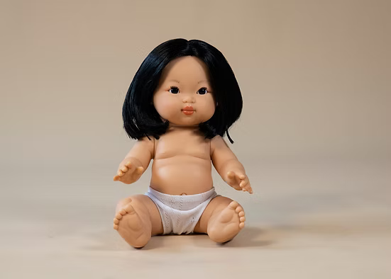 Mini Colettos, Oshin (Asian Girl Doll with Dark Eyes)