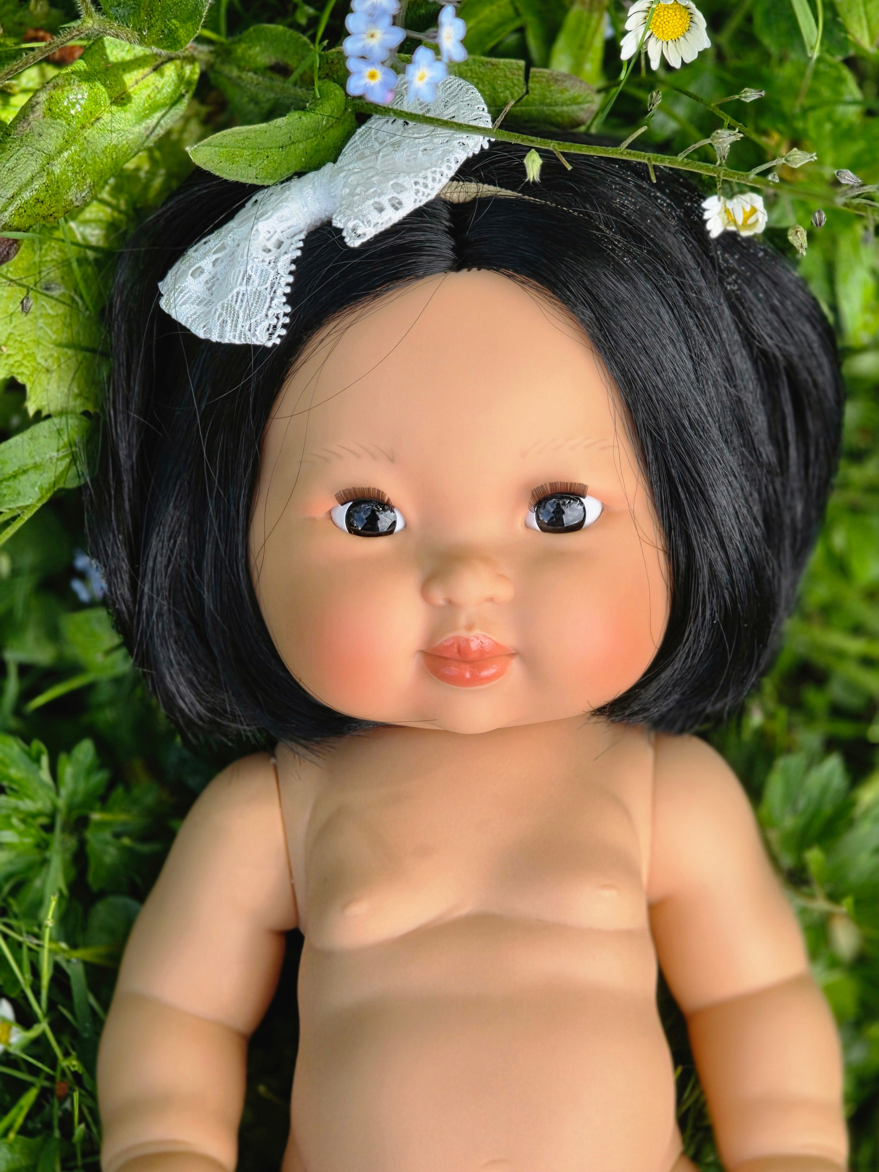 Mini Colettos, Oshin (Asian Girl Doll with Dark Eyes)