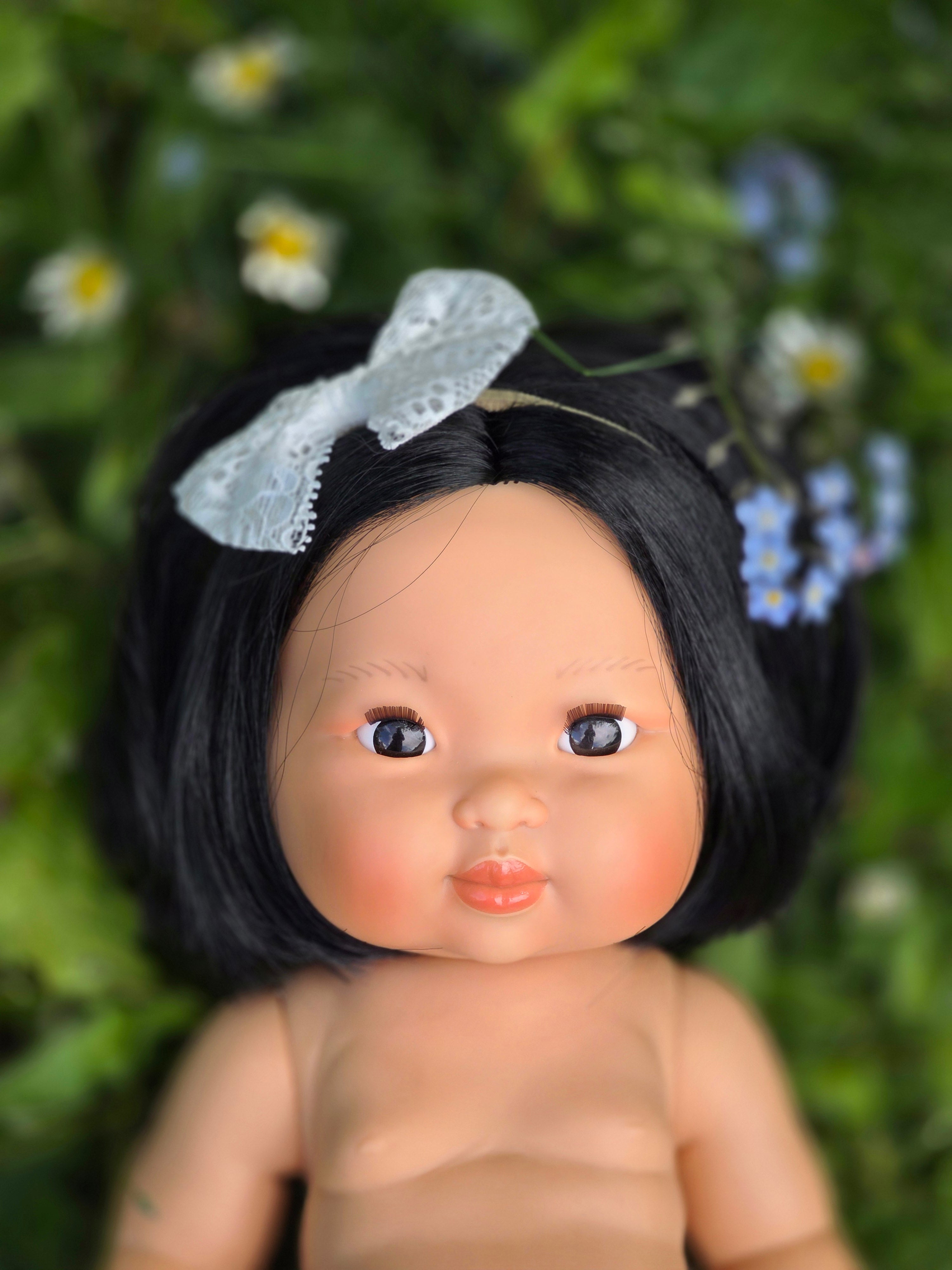 Mini Colettos, Oshin (Asian Girl Doll with Dark Eyes)