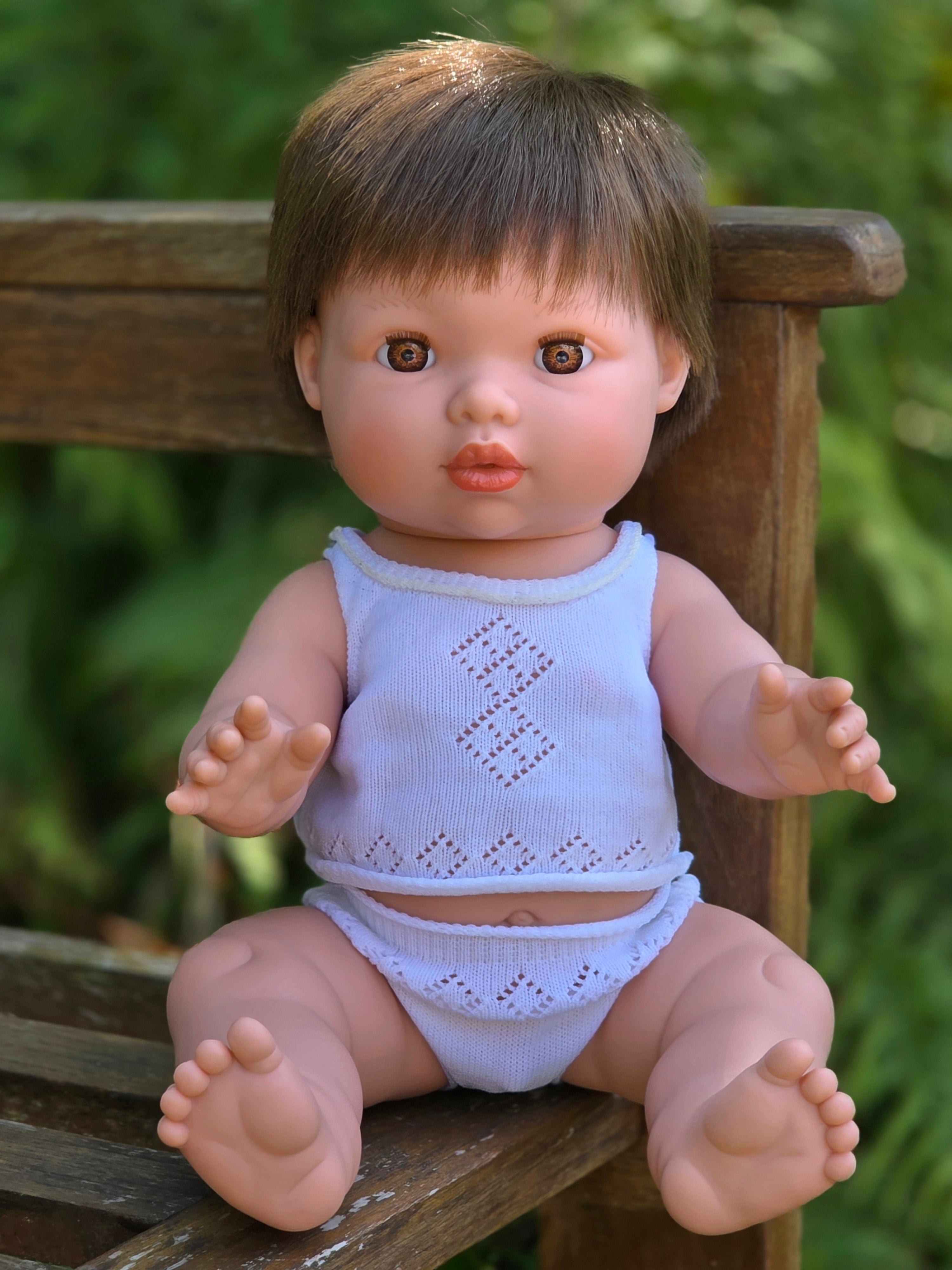 Mini Colettos, Rafael (Brunette Boy Doll with Brown Eyes)