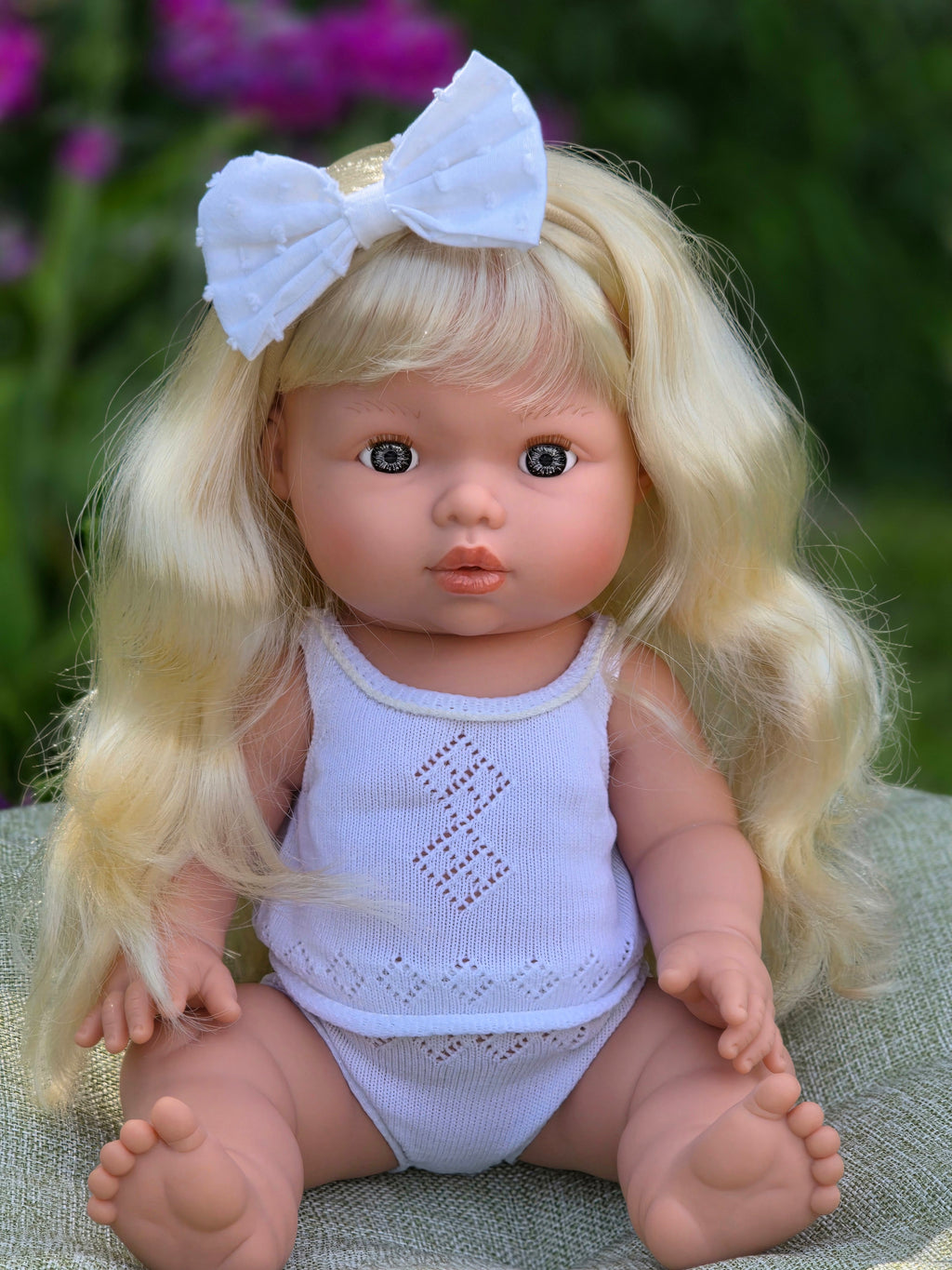 Mini Colettos, Sage (Light Blonde Hair with Blue Eyes)