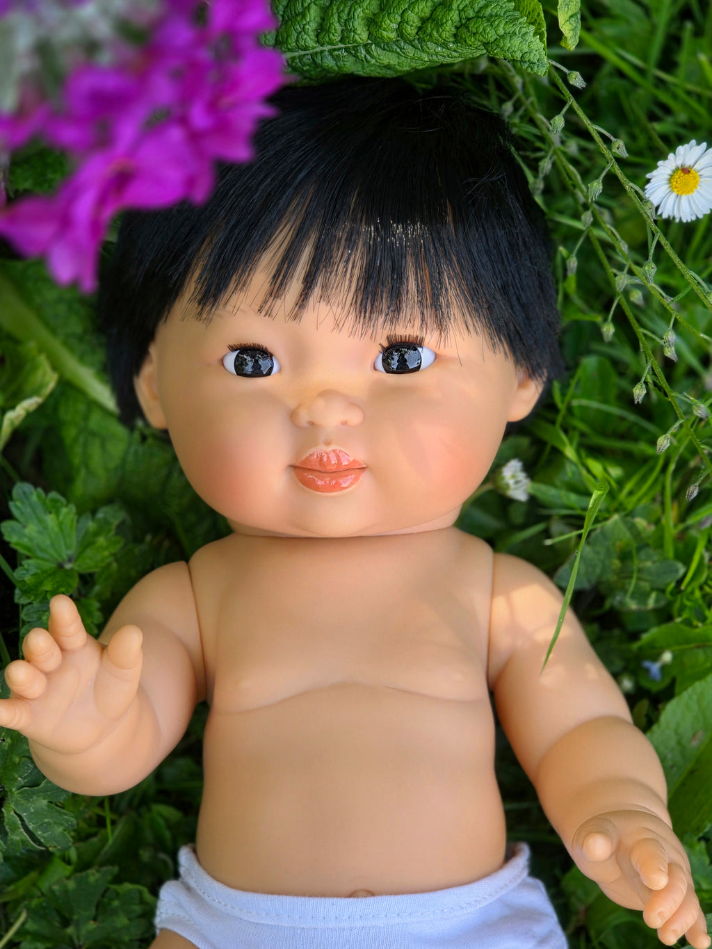 Mini Colettos, Taro (Asian Boy Doll with Dark Eyes)