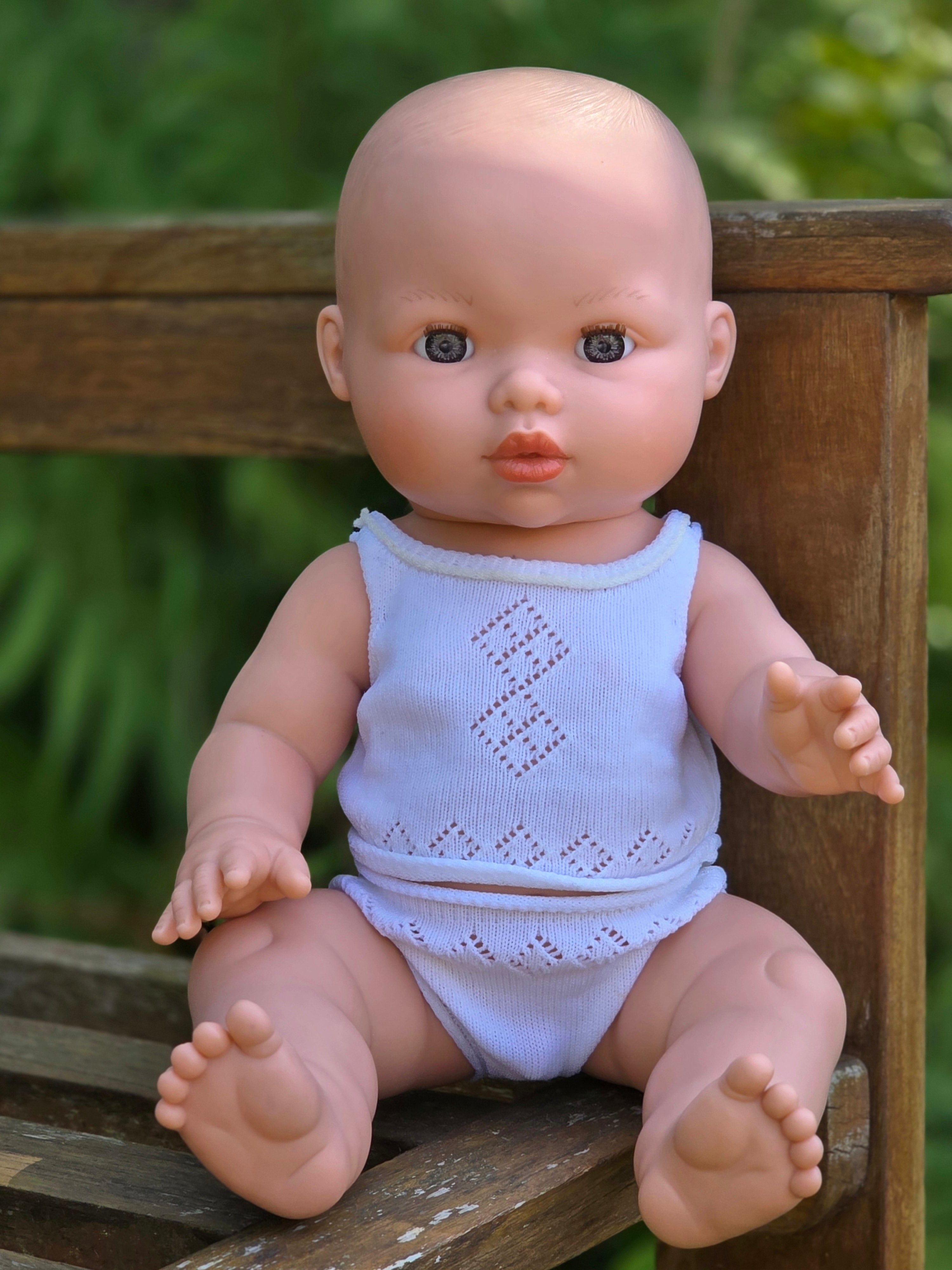 Mini Colettos, Thomas (Boy Doll without Hair Blue Eyes)