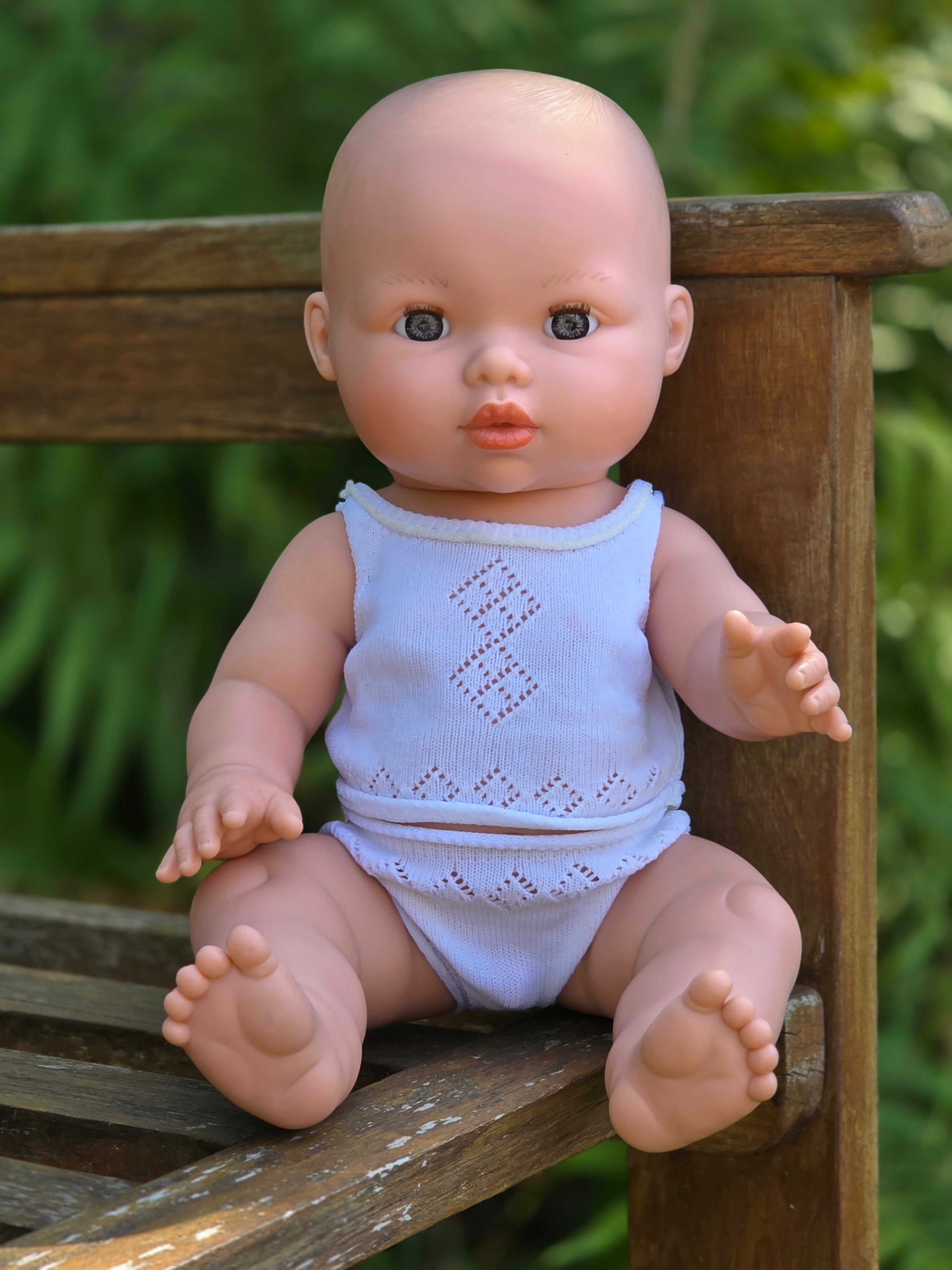 Mini Colettos, Thomas (Boy Doll without Hair Blue Eyes)